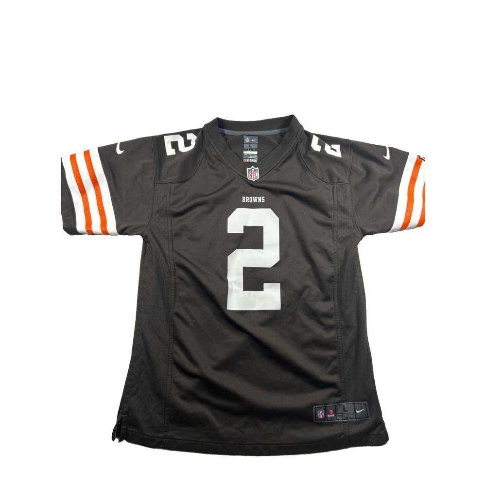 Johnny Manziel Cleveland Browns Nike Jersey Youth Large L 14/16 Brown Football